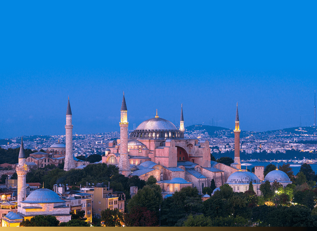 Meravigliosi edifici architettonici a Istanbul